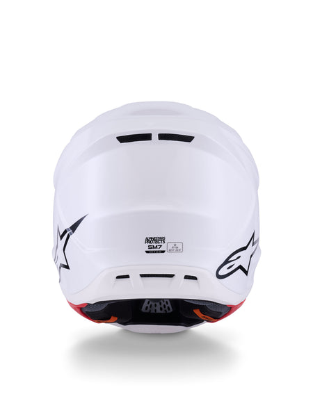 Přilba Alpinestars Supertech S-M7 Solid bílá