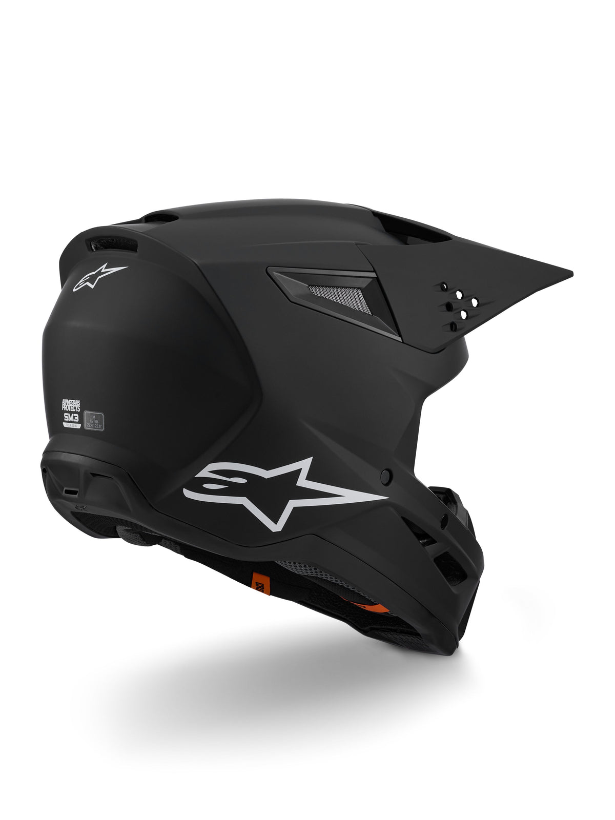 Přilba Alpinestars S-M3 Solid černá matná