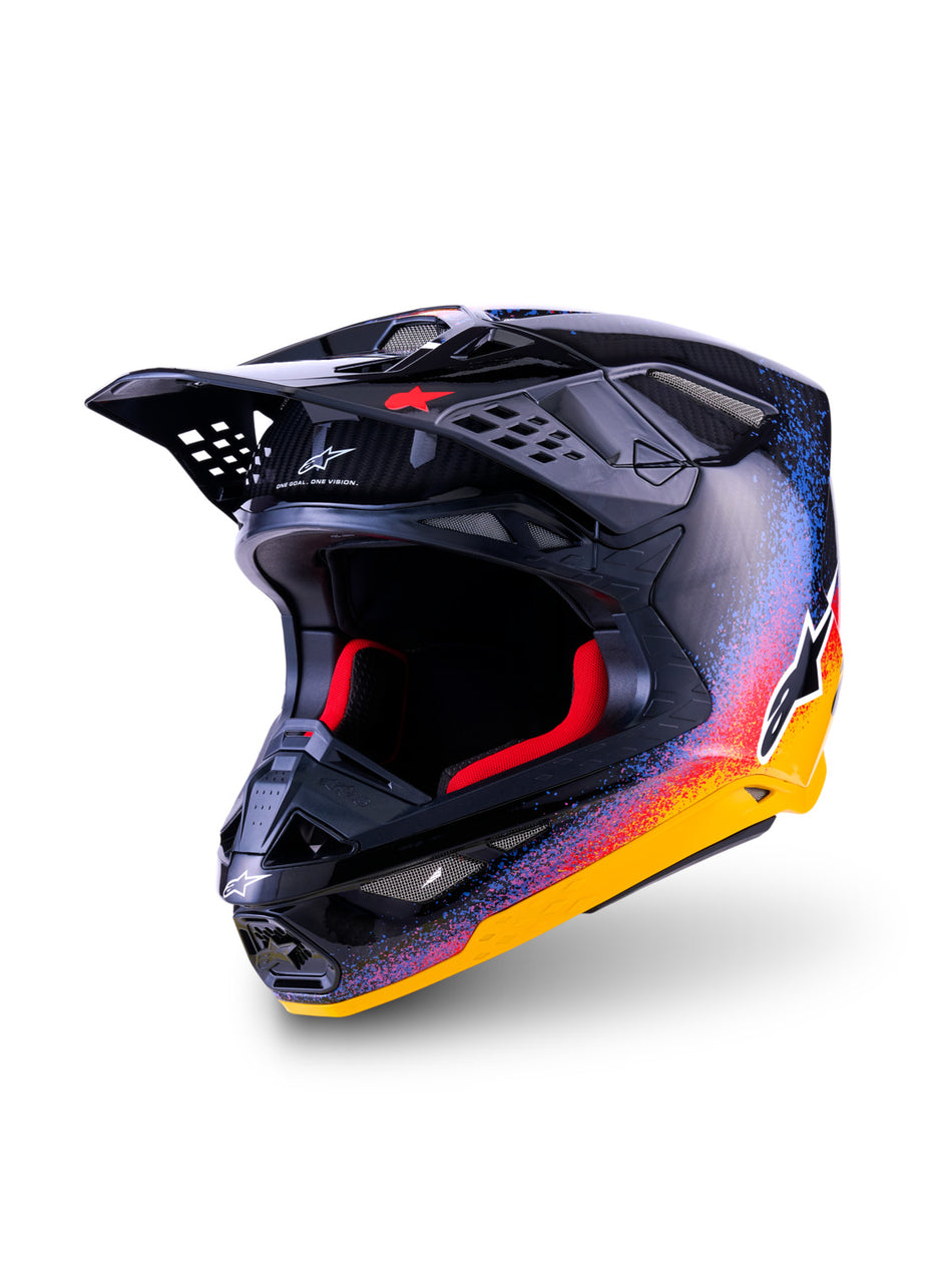 Přilba Alpinestars Supertech S-M10 limitovaná edice Black Hole černá/multicolor