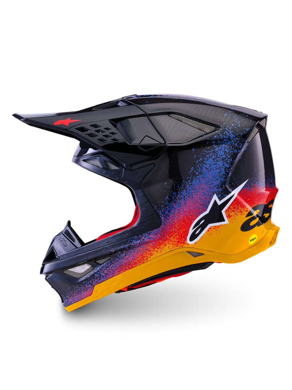 Přilba Alpinestars Supertech S-M10 limitovaná edice Black Hole černá/multicolor
