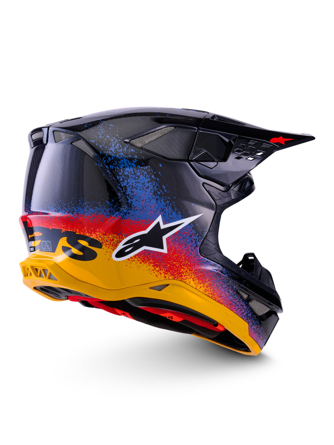 Přilba Alpinestars Supertech S-M10 limitovaná edice Black Hole černá/multicolor