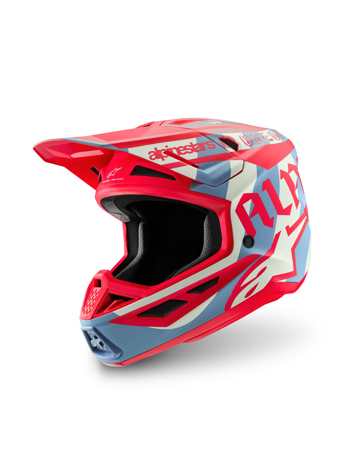 Přilba Alpinestars Supertech S-M7 limitovaná edice Beast Coast šedá/černá/oranžová