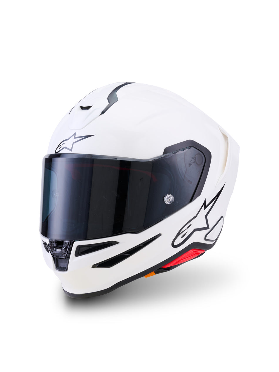 Přilba Alpinestars S-R7 Solid bílá
