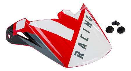 Kšilt pro přilbu Fly Racing Elite červená/černá