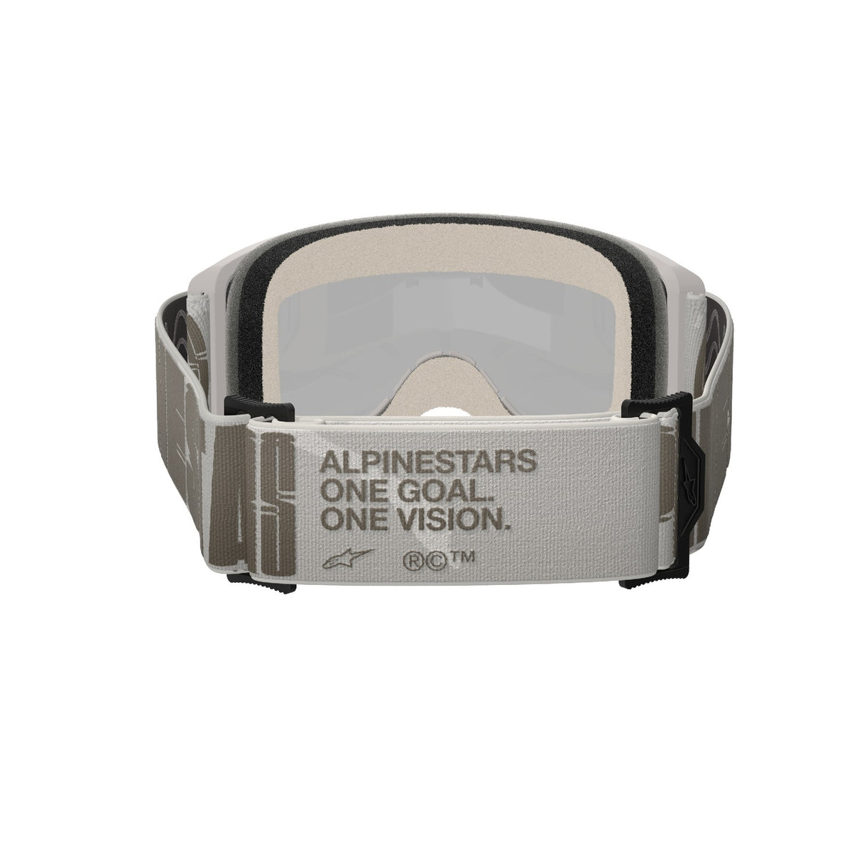 Brýle Alpinestars Vision 5 Hollow písková, zrcadlové zlaté plexi