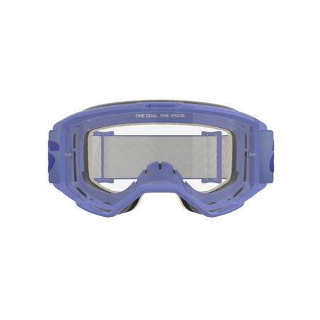 Brýle Alpinestars Vision 5 Wordmark fialová, čiré plexi