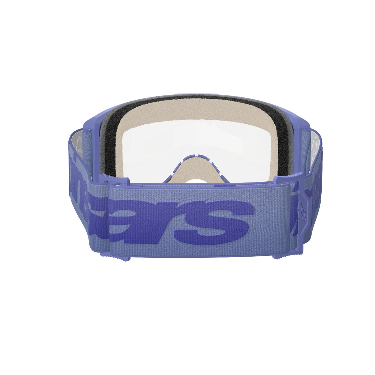 Brýle Alpinestars Vision 5 Wordmark fialová, čiré plexi
