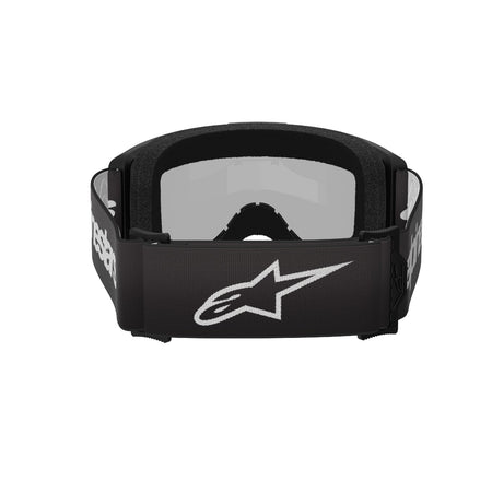 Brýle Alpinestars Vision 3 Wordmark černá, zrcadlové stříbrné plexi