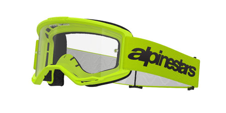 Brýle Alpinestars Vision 3 Wordmark žlutá fluo, čiré plexi