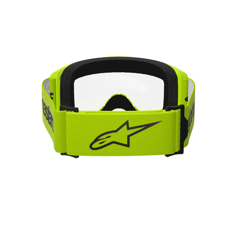 Brýle Alpinestars Vision 3 Wordmark žlutá fluo, čiré plexi
