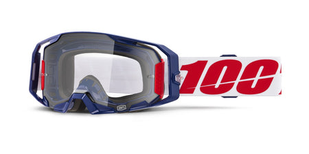 Brýle 100% Armatic Mach Z, čiré plexi