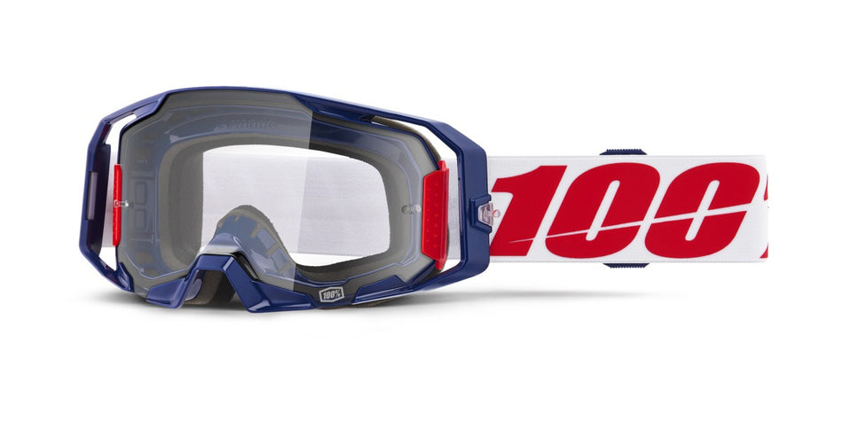 Brýle 100% Armatic Mach Z, čiré plexi