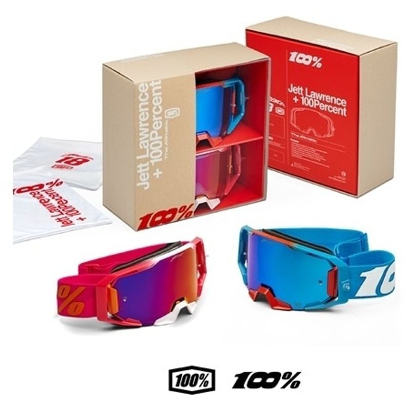 Brýle 100% Armatic Pack Jett Lawrence LE kit multi color plexi