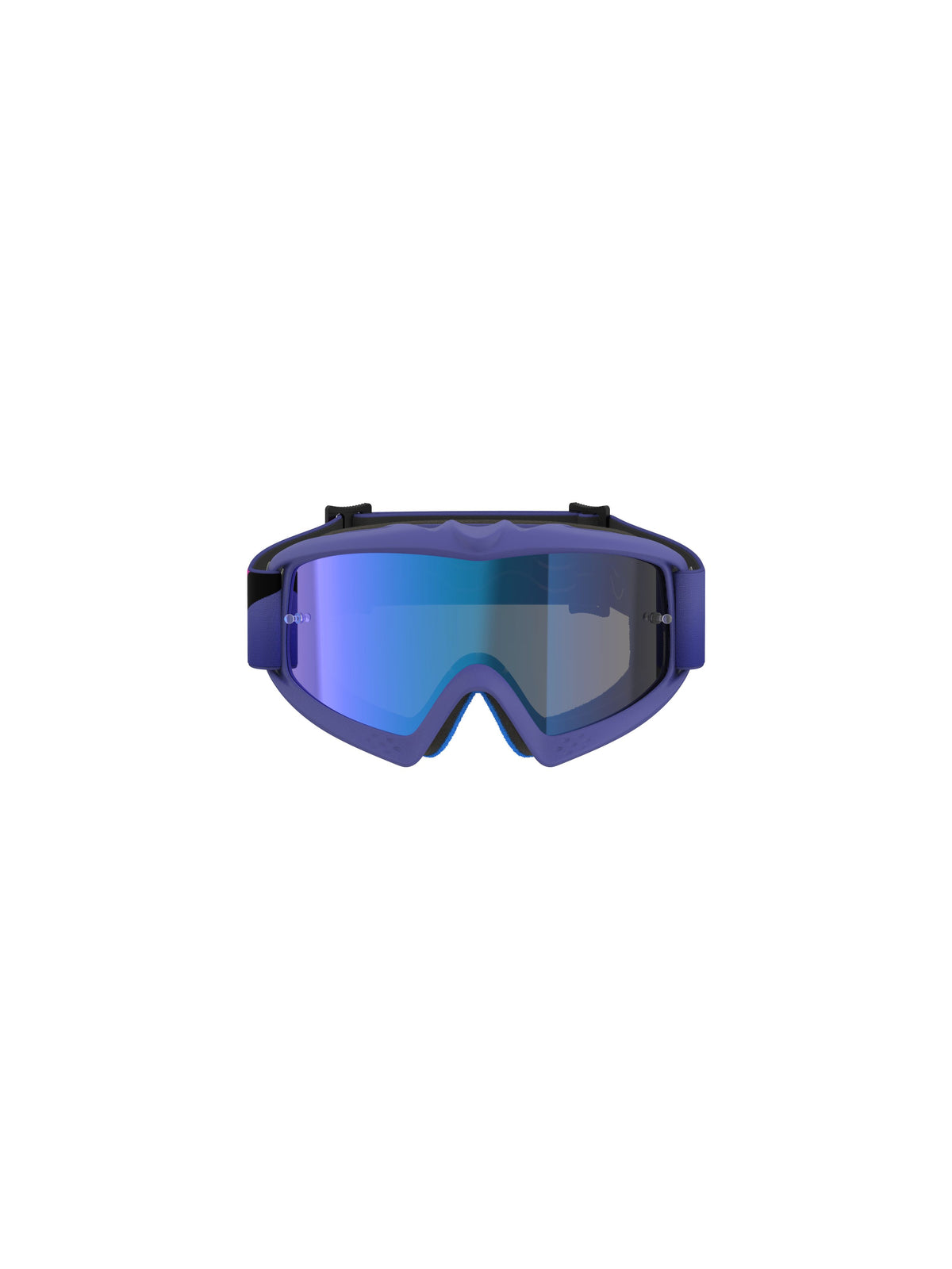 Dětské brýle Alpinestars Vision Youth Corp fialová/růžová fluo, zrcadlové modré plexi
