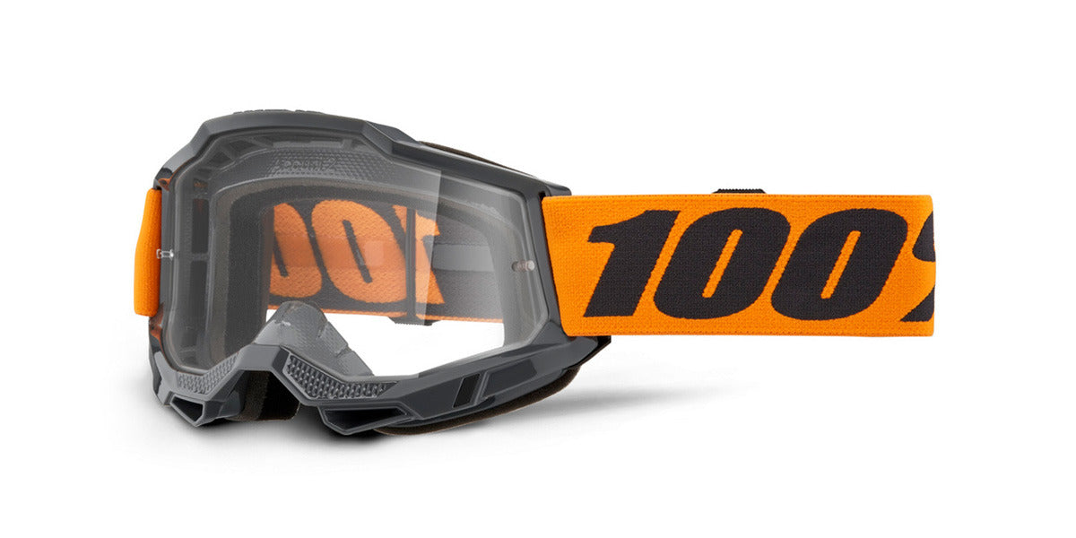 Brýle 100% Accuri 2 Orange, čiré plexi