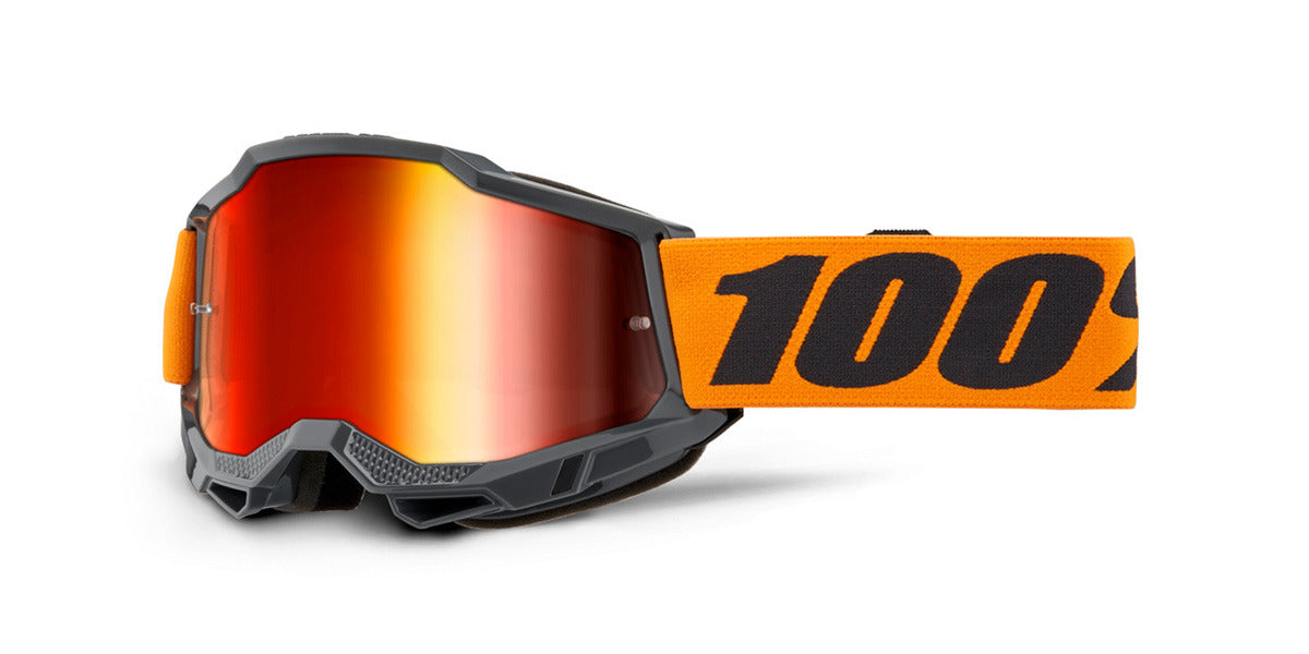 Brýle 100% Accuri 2 Orange, červené plexi