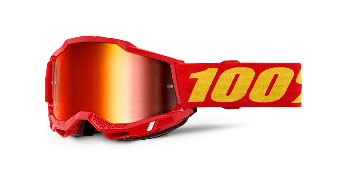 Brýle 100% Accuri 2 Červené, červené plexi