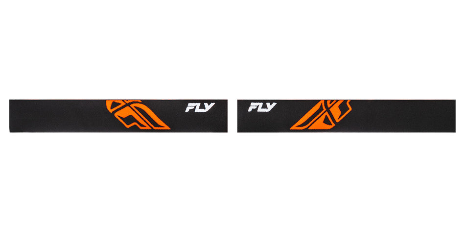 Brýle Fly Racing Focus černé/oranžové - čiré plexi
