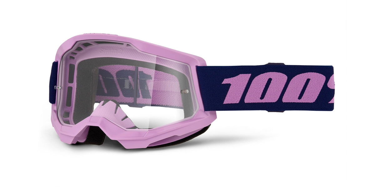 Brýle 100% Strata 2 NEW fialové, čiré plexi
