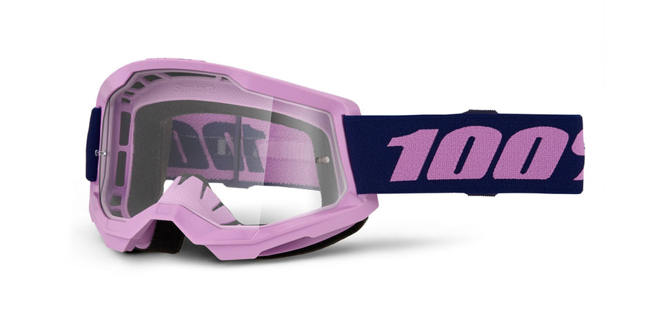 Brýle 100% Strata 2 NEW fialové, čiré plexi