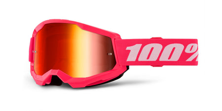 Brýle 100% Strata 2 NEW růžové, červené plexi