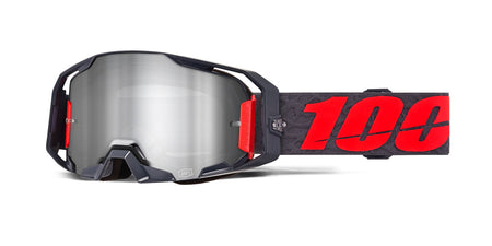 Brýle 100% Armatic Toro stříbrné plexi