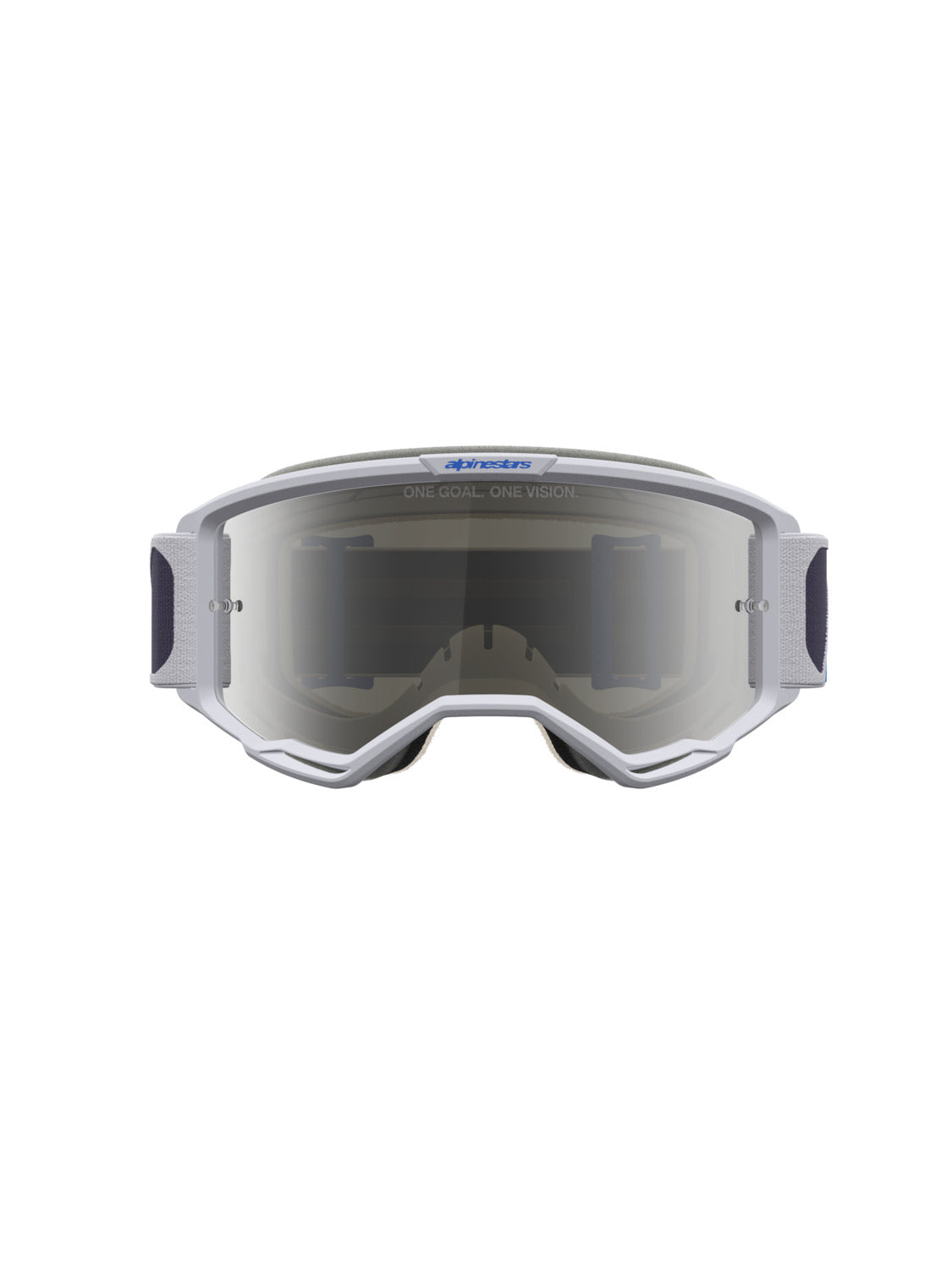 Brýle Alpinestars Vision 5 Drag světle fialová/modrá, zrcadlové stříbrné plexi