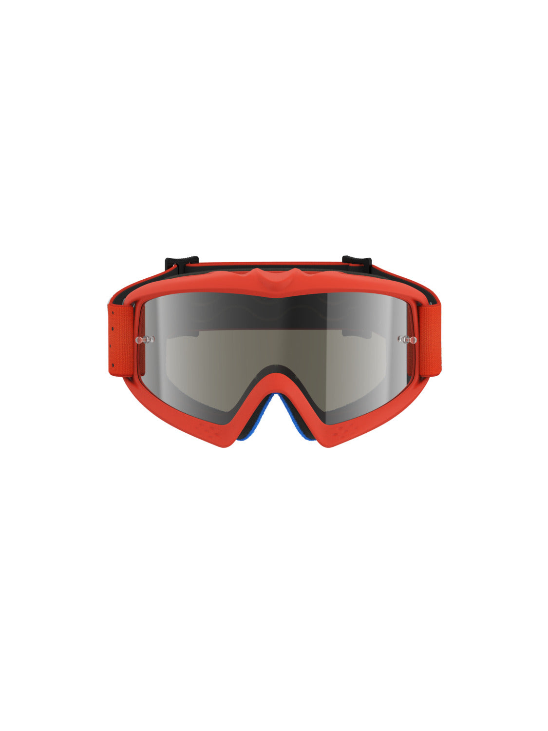Dětské brýle Alpinestars Vision Youth Vesta oranžová/stříbrná, zrcadlové stříbrné plexi