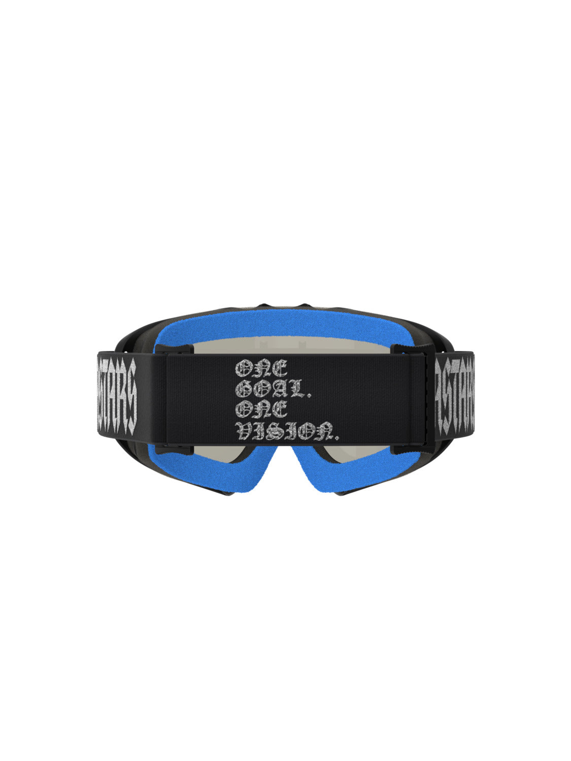 Dětské brýle Alpinestars Vision Youth Atrox černá/stříbrná, zrcadlové stříbrné plexi