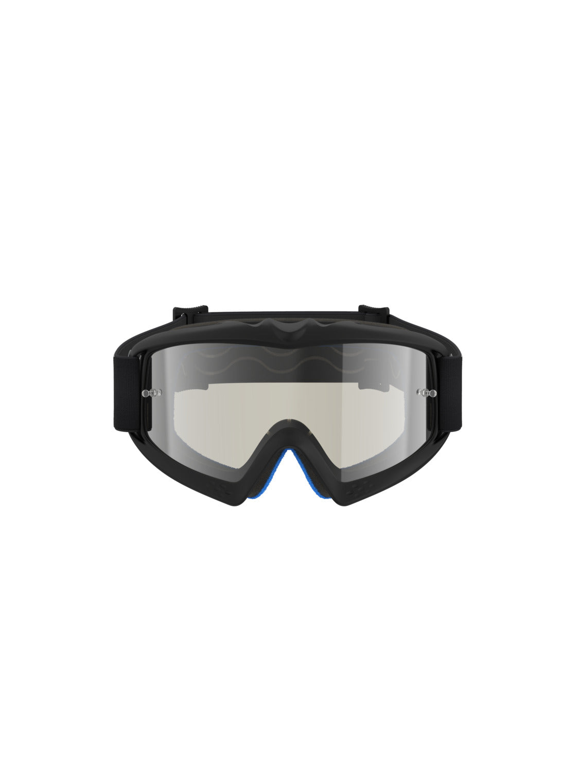 Dětské brýle Alpinestars Vision Youth Atrox černá/stříbrná, zrcadlové stříbrné plexi