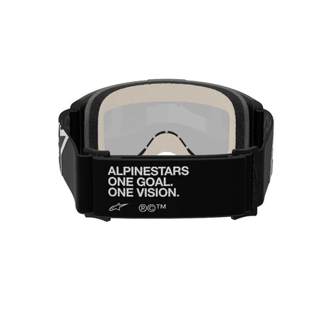 Brýle Alpinestars Vision 5 Corp černá, zrcadlové stříbrné plexi