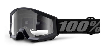Dětské brýle 100% Strata Mini Gron Black čiré plexi