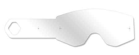 Strhávací slídy Fly Racing Focus/zone 2019 a dále 20 vrstev v balení, čiré