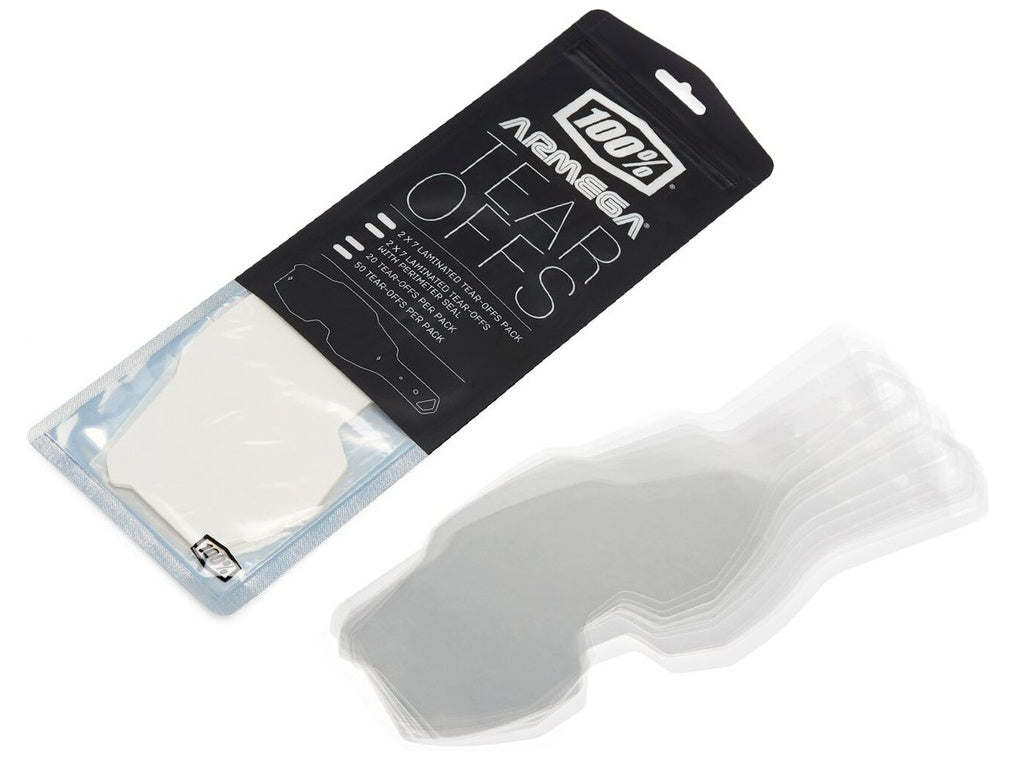 Strhávací slídy plexi laminované pro brýle 100% Armega 2X7 vrstev v balení, čiré