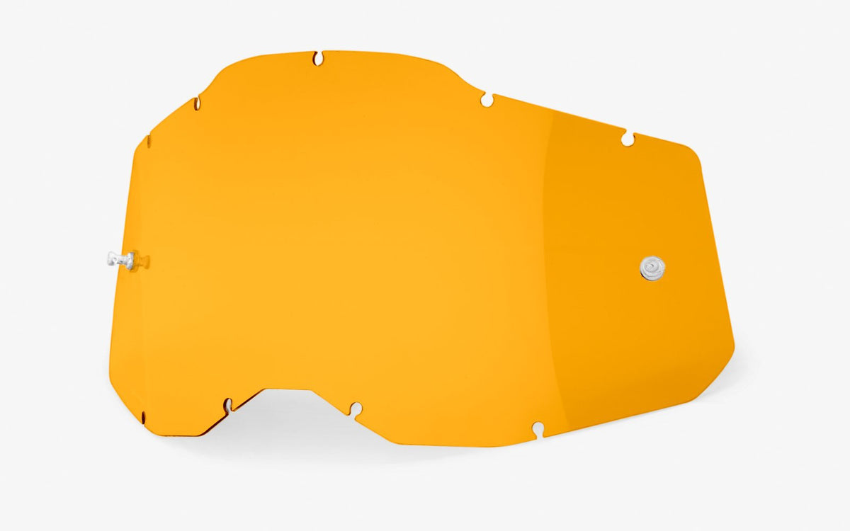 Plexi 100% Racecraft 2/Accuri 2/Strata 2 tmavě žluté, Anti-fog