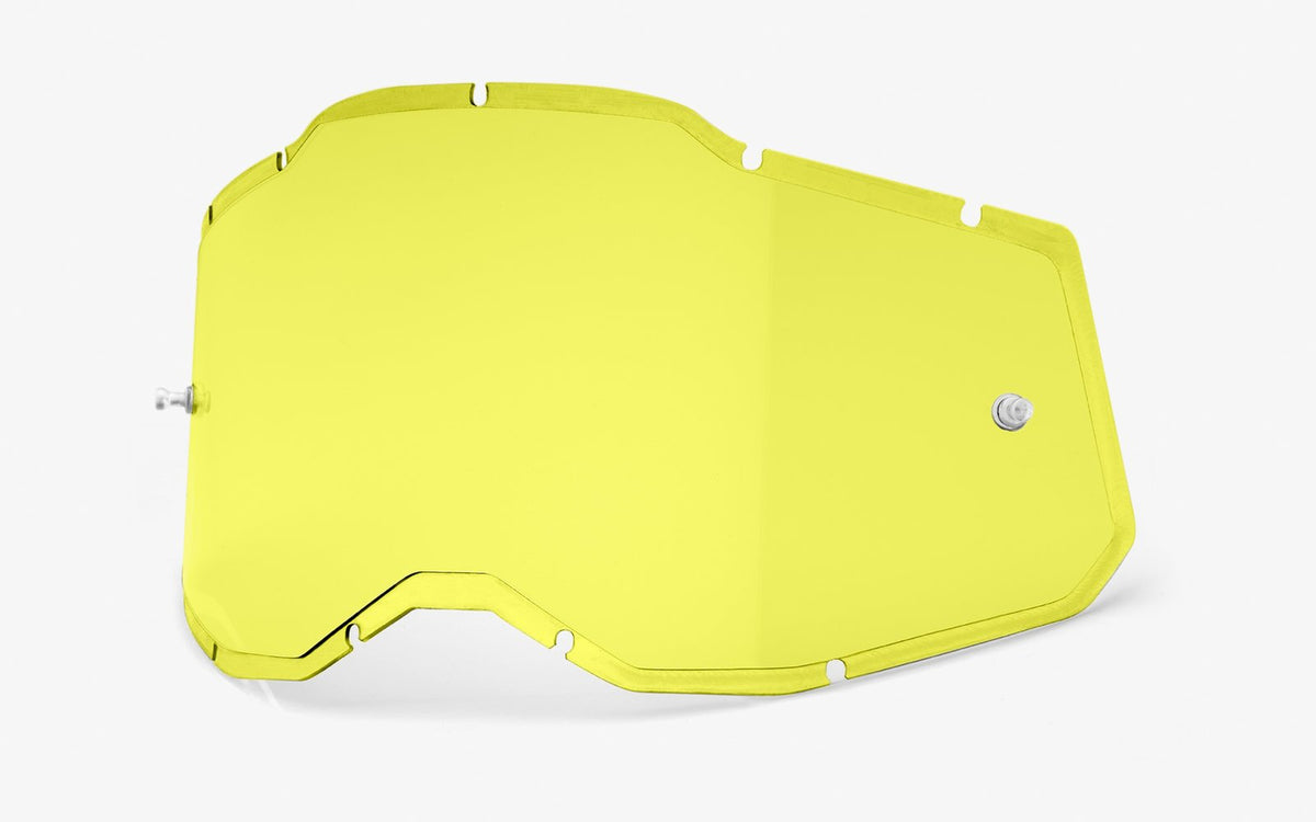 Plexi 100% Injected Racecraft 2/Accuri 2/Strata 2 žluté, Anti-fog
