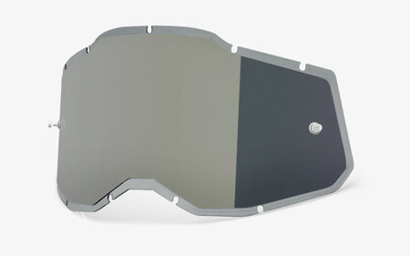Plexi 100% Injected Racecraft 2/Accuri 2/Strata 2 stříbrné chrom, Anti-fog