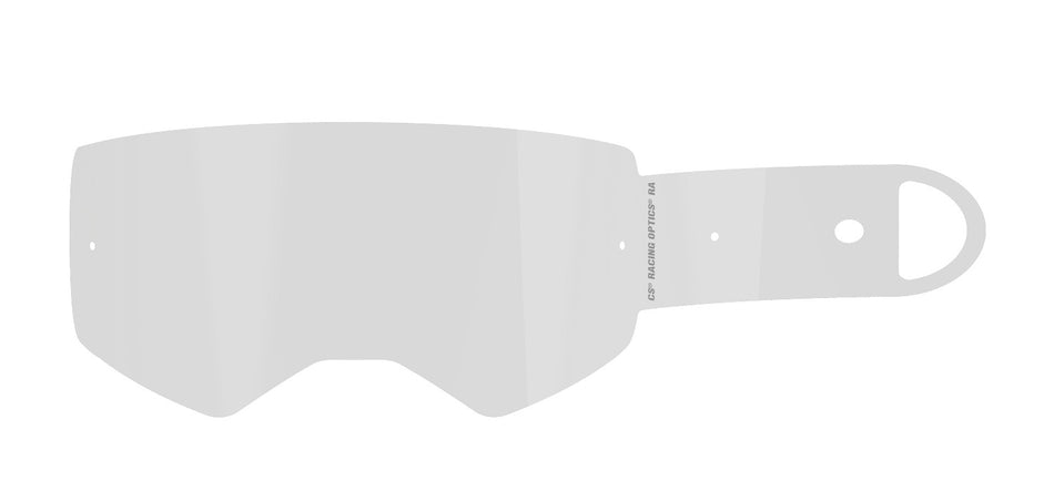 Strhávací slídy plexi Alpinestars Racing Laminované pro brýle Supertech 28 vrstev v balení, čiré