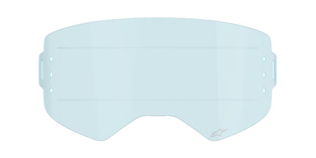 Plexi pro brýle Alpinestars Supertech modré pro systém roll-off