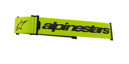 Náhradní textilní popruh pro brýle Alpinestars Supertech a Vision 8 žlutá fluo/černá