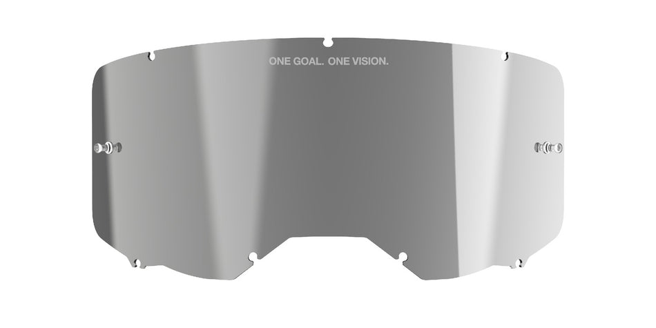 Plexi pro brýle Alpinestars Vision 8/5/3 zrcadlové stříbrné