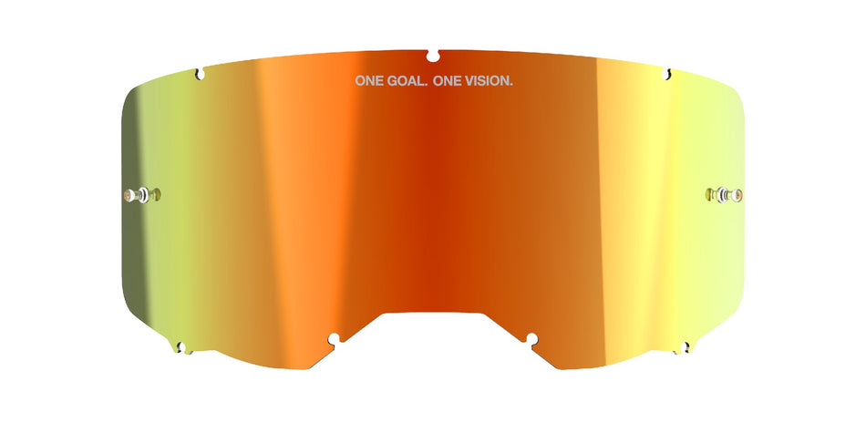 Plexi pro brýle Alpinestars Vision 8/5/3 zrcadlové červené