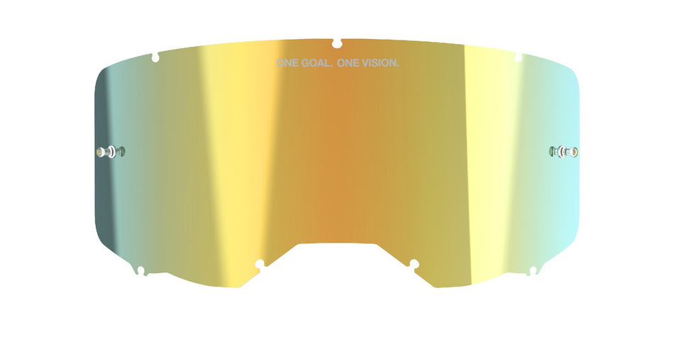Plexi pro brýle Alpinestars Vision 8/5/3 zrcadlové zlaté