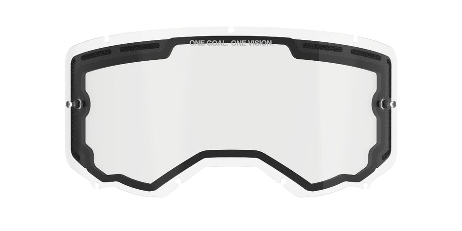 Plexi pro brýle Alpinestars Vision 8/5/3 dvojité antifog čiré