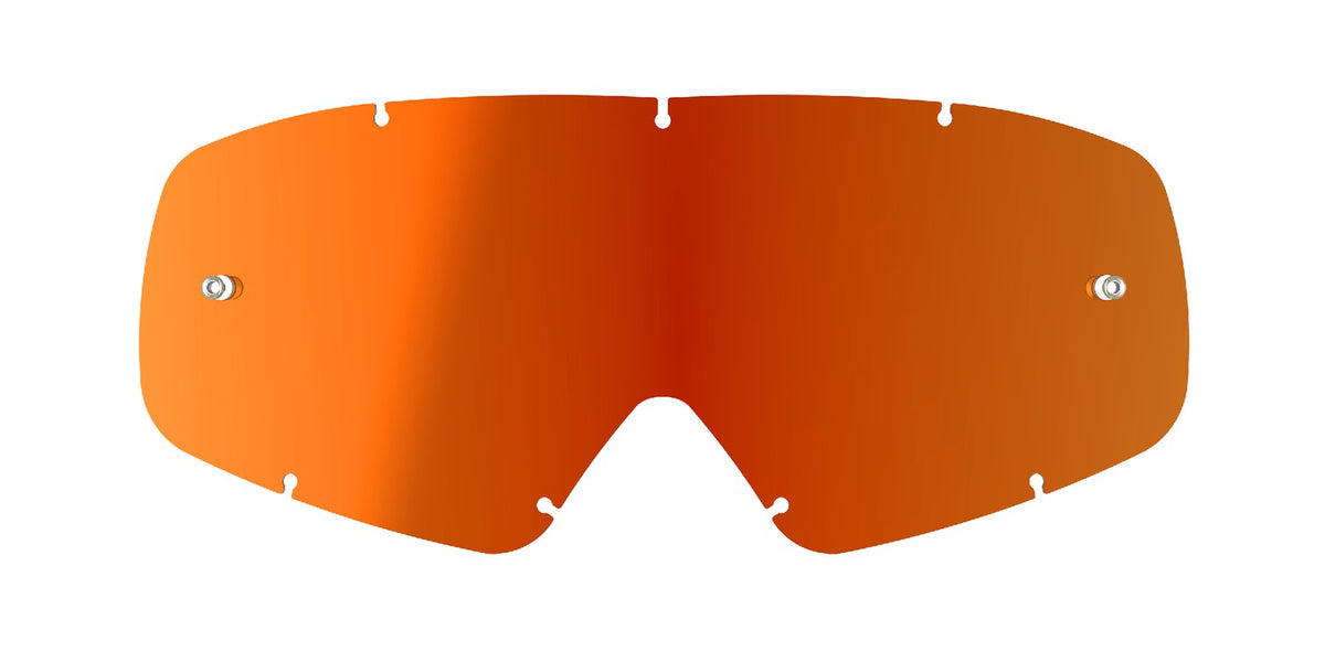 Plexi pro brýle Alpinestars Vision Youth zrcadlové červené