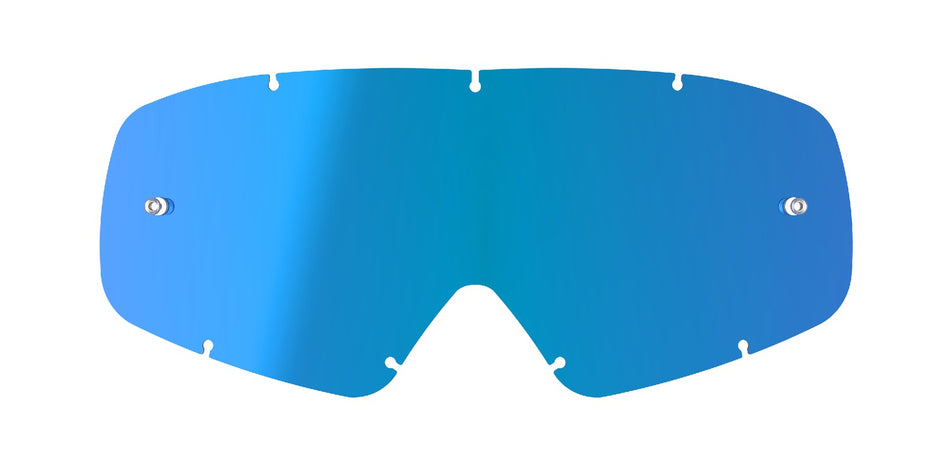Plexi pro brýle Alpinestars Vision Youth zrcadlové modré