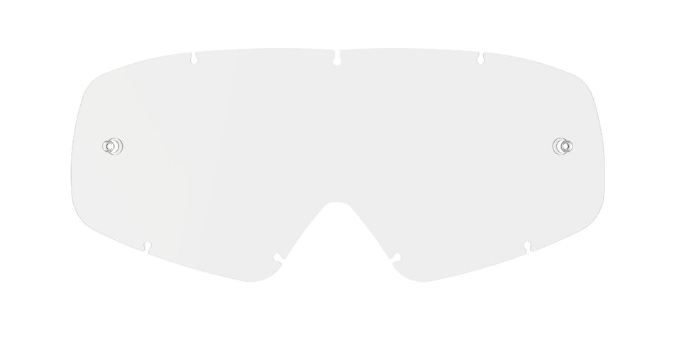 Plexi pro brýle Alpinestars Vision Youth čiré