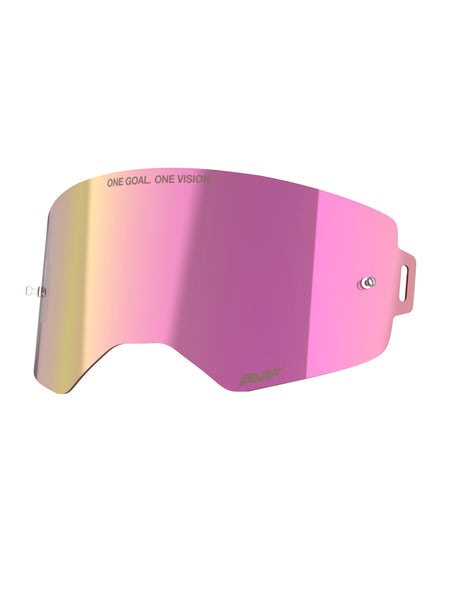 Plexi pro brýle Alpinestars Supertech zrcadlové růžové ABSOLUTE VISION™