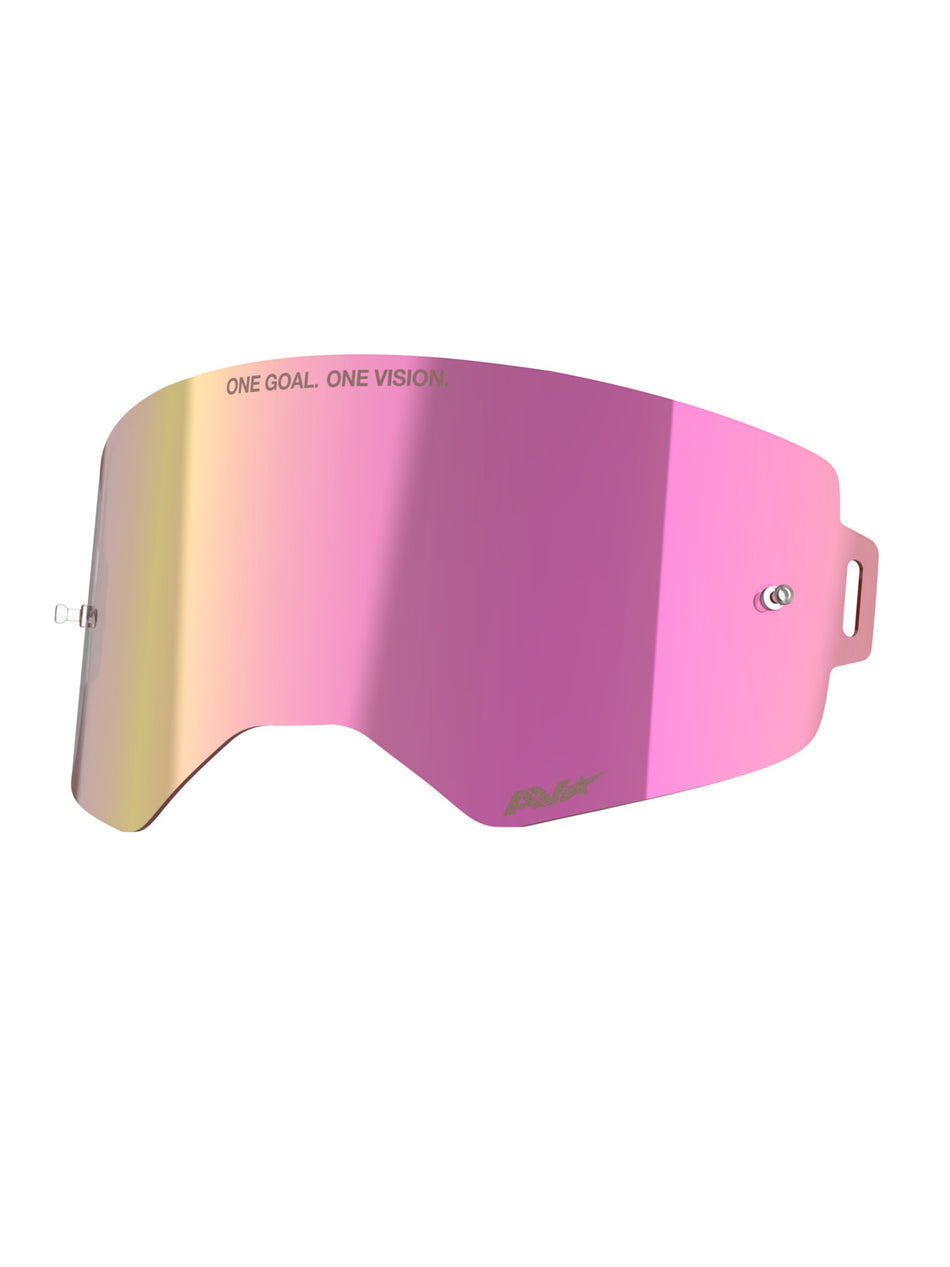 Plexi pro brýle Alpinestars Supertech zrcadlové růžové ABSOLUTE VISION™