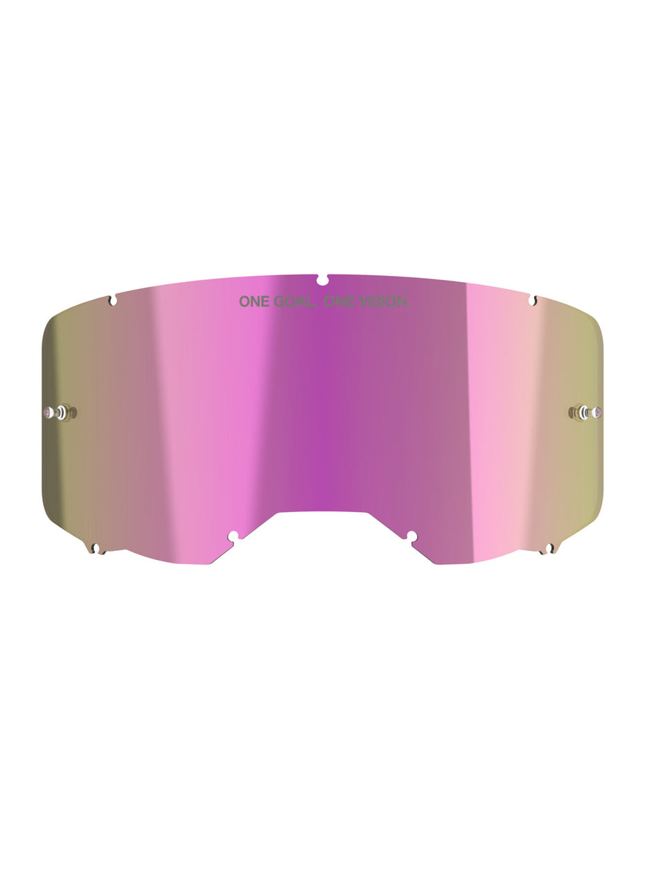 Plexi pro brýle Alpinestars Vision 8/5/3 zrcadlové růžové